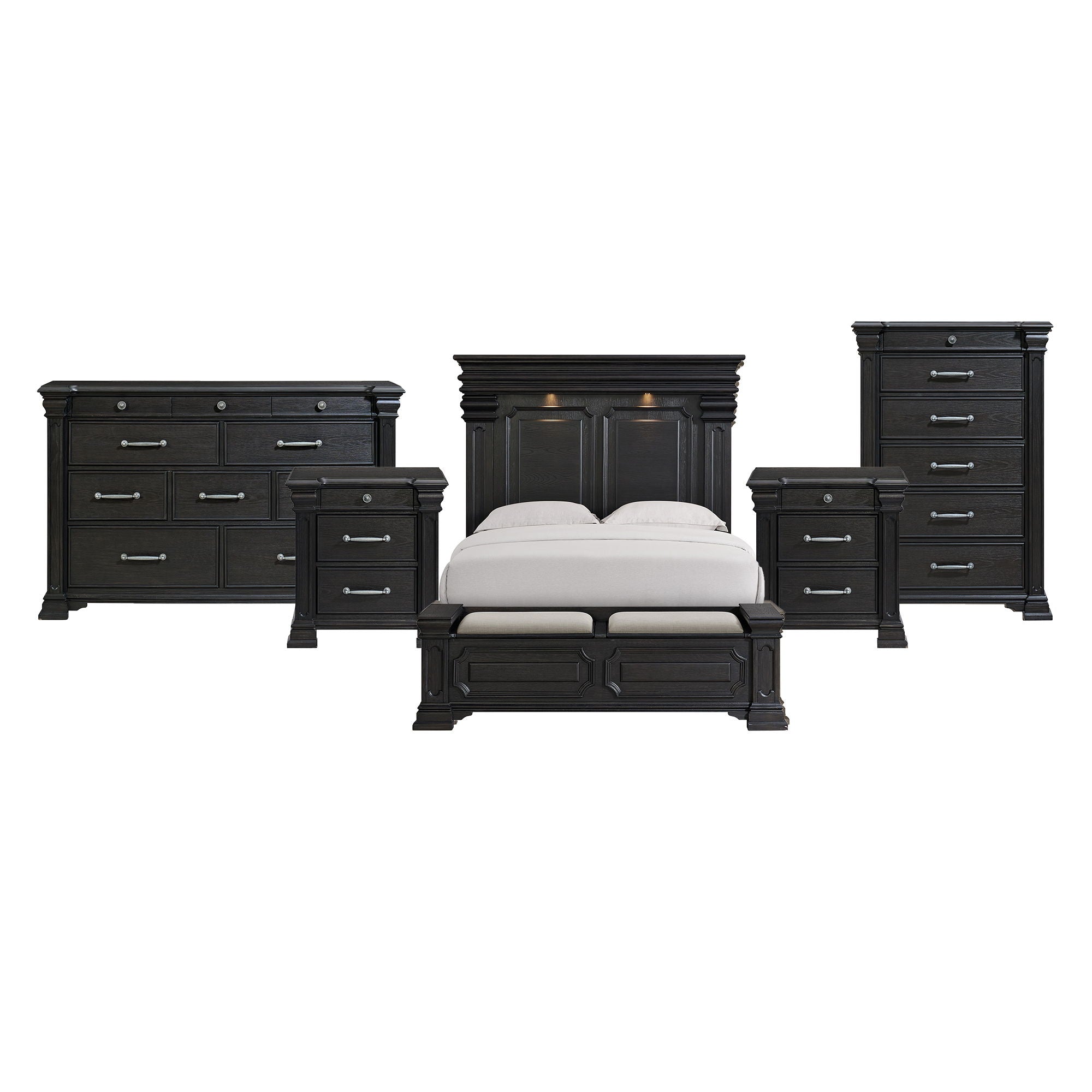 Kings Court - Storage Bedroom Set