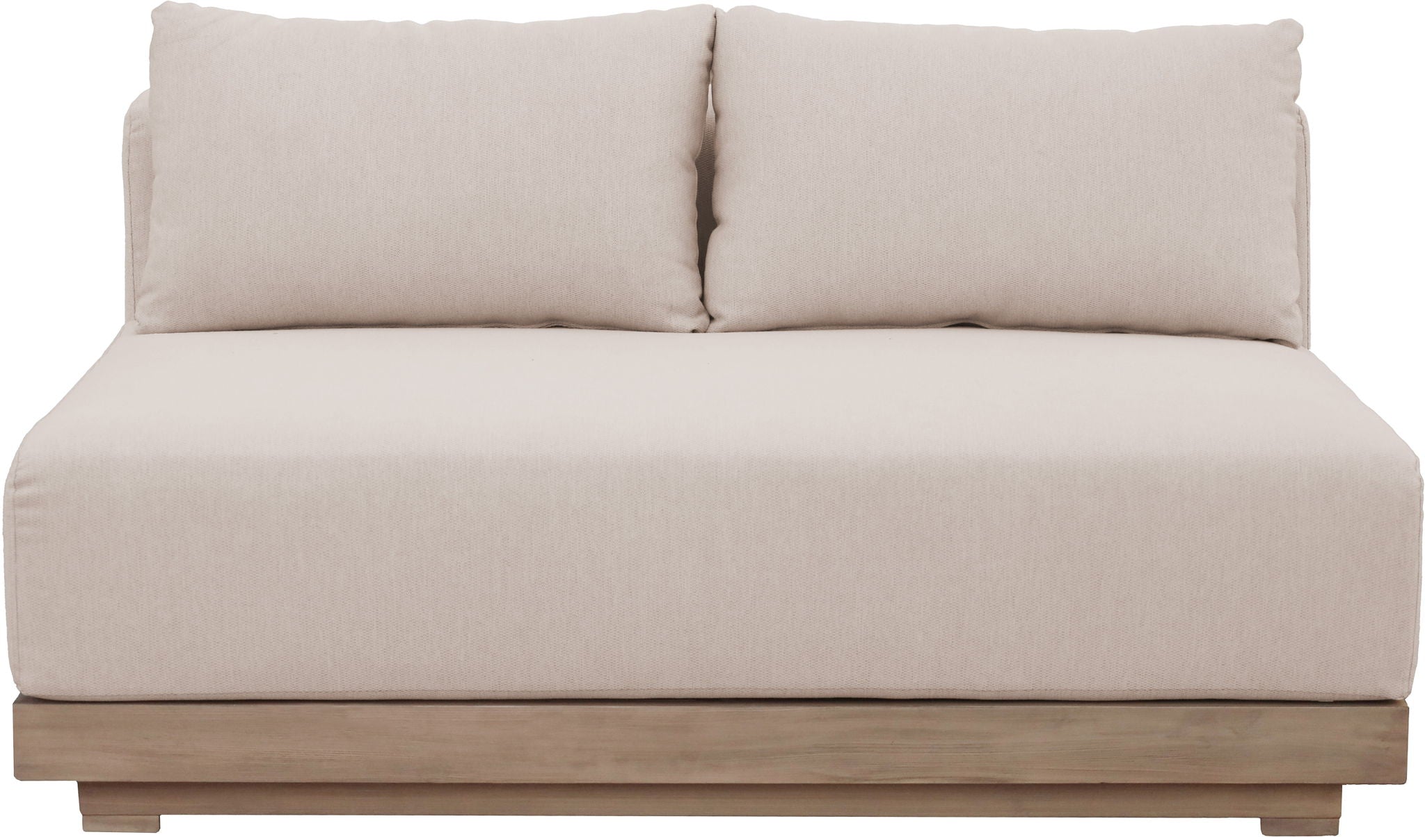 Solace - Olefin Performance Fabric Outdoor Patio Modular Loveseat