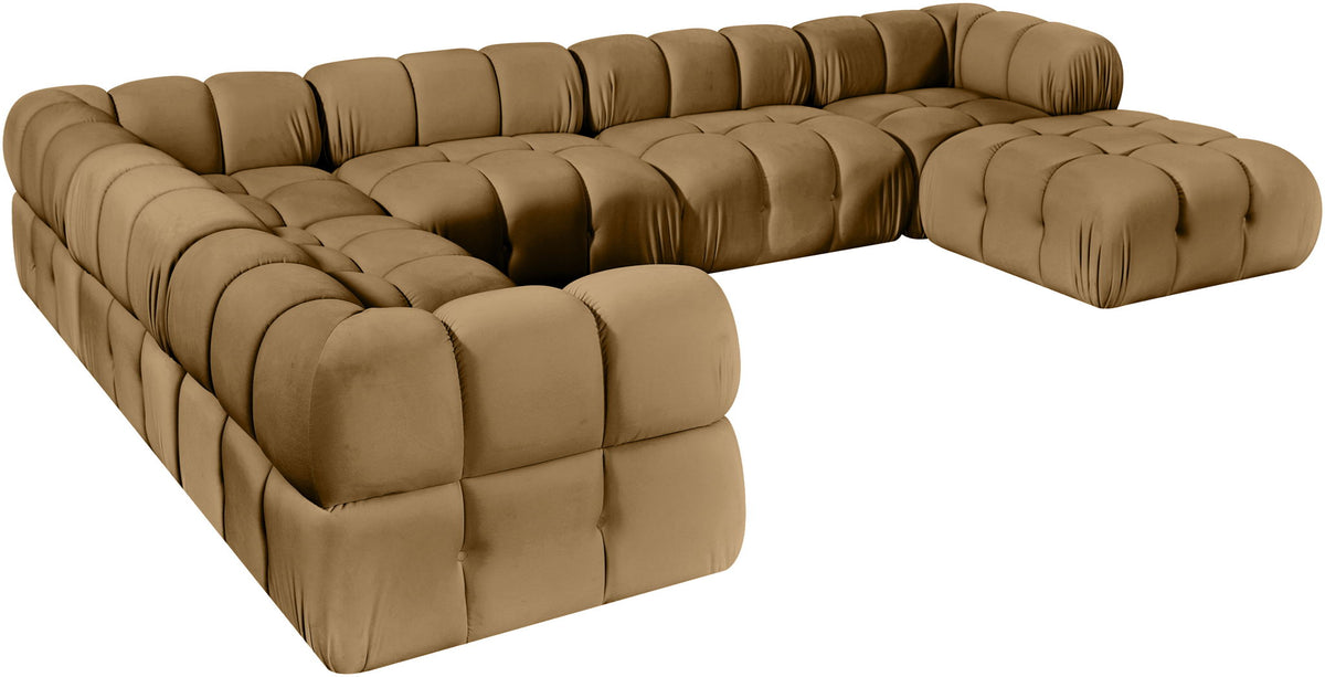 Orin - 7 Piece Modular Sectional (3 Modular Chairs, 3 Corner Chairs & Ottoman)