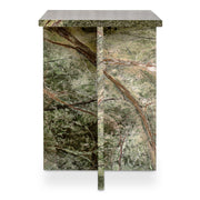 Blair - Accent Table - Rainforest / Green Marble