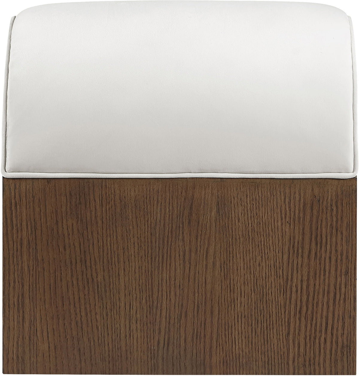 Sable - Velvet Performance Fabric Upholstered Bench