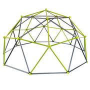 10 Sided Climbing Frame For Outdoor Playground With Colorful Climbing Stones