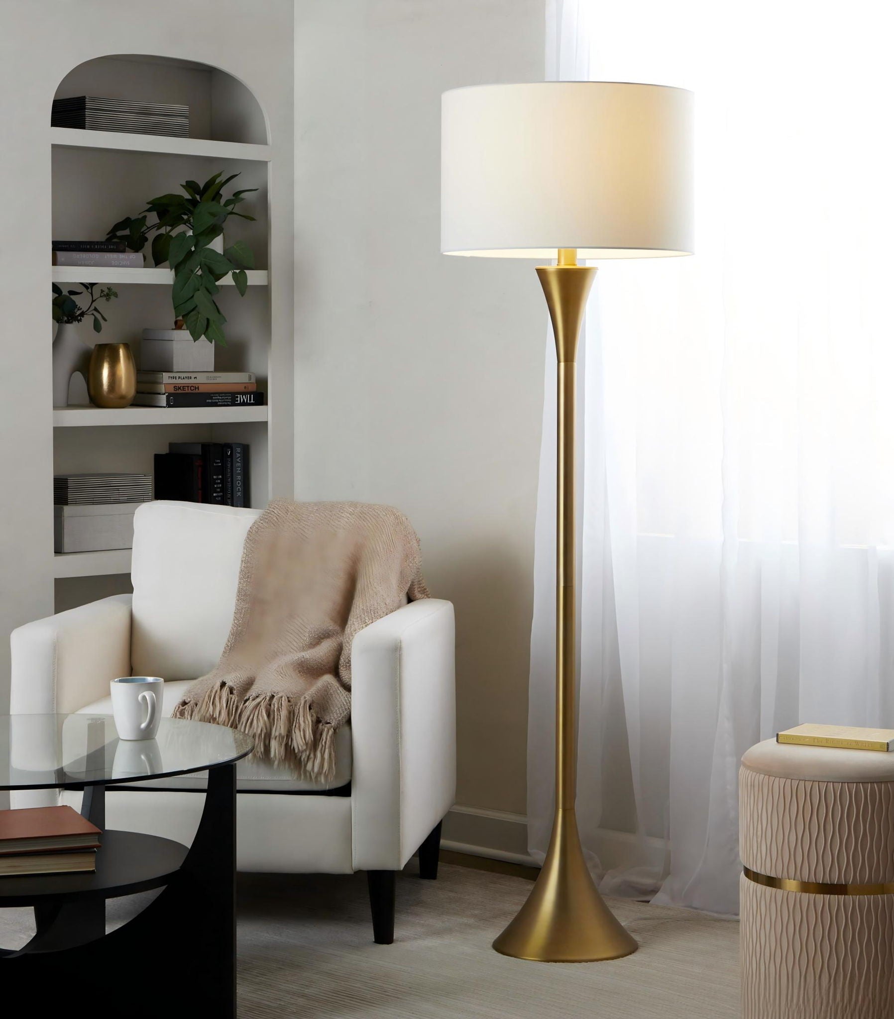 Lenuxe - Contemporary Floor Lamp