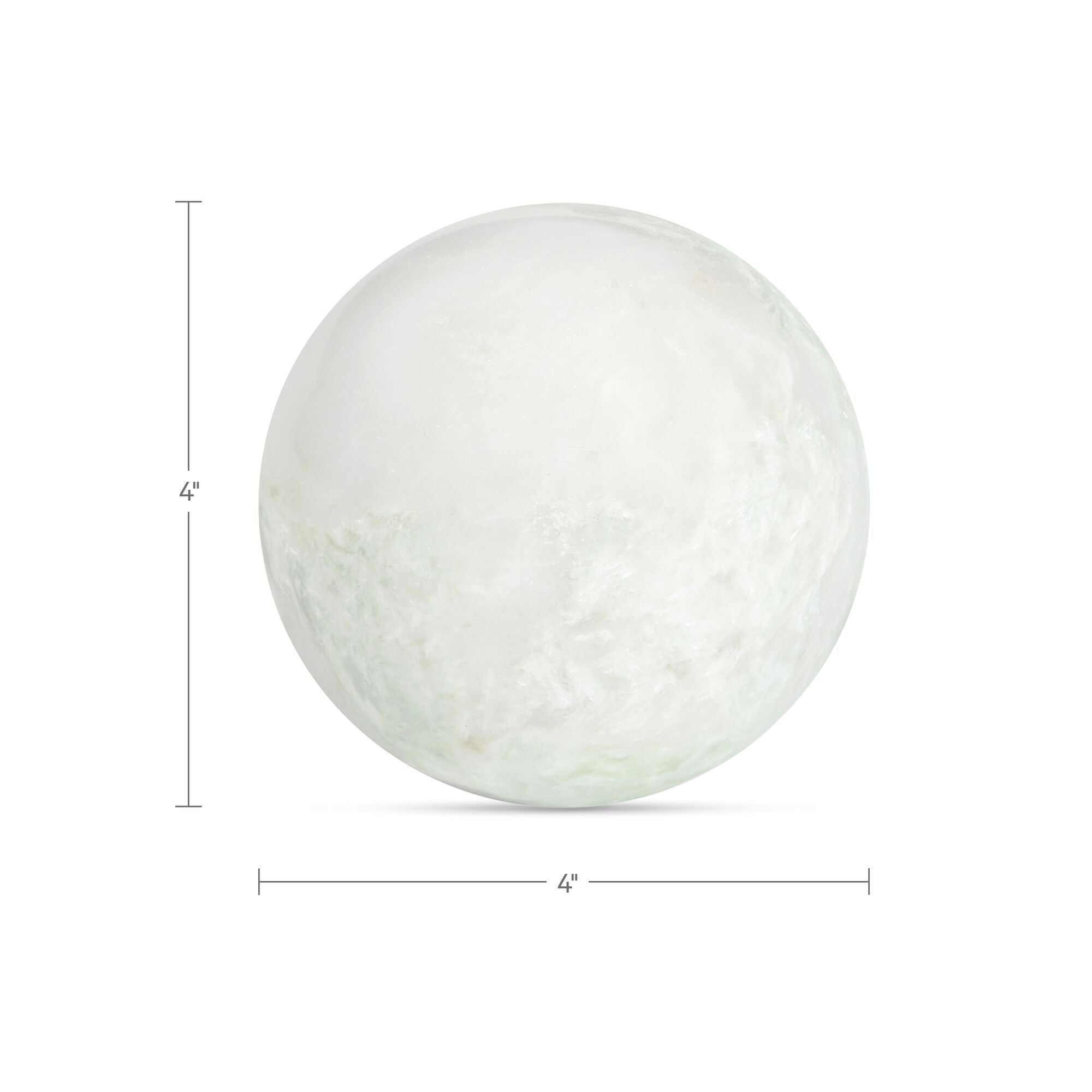 Odessa - Sphere Tabletop Accent - Green / Onyx Marble