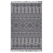 Guros - 8' X 10' Traditional Indoor / Outdoor Area Rug - White / Gray