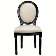 Upholstered & Round Back Dining Chairs (Set of 2)