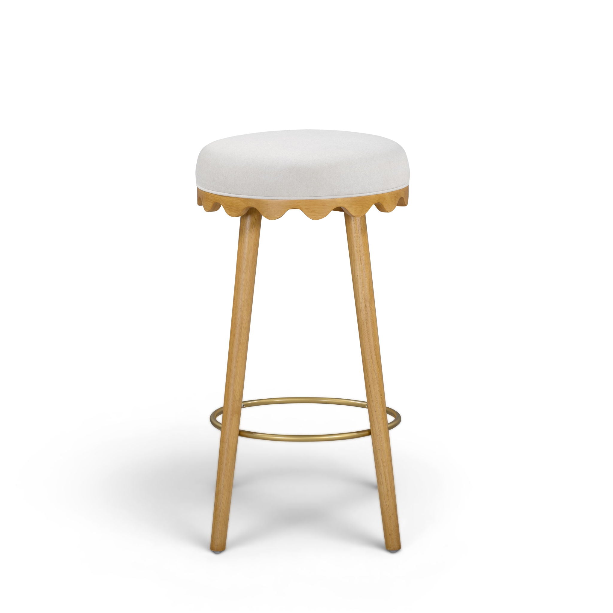Oodle - Performance Vegan Mohair Stool
