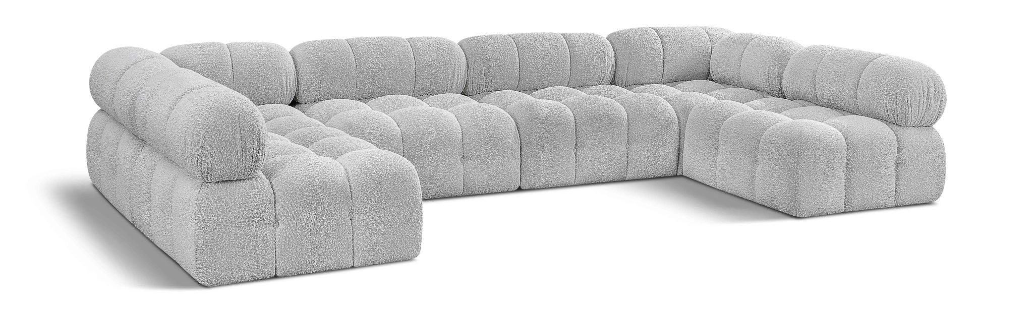Ames - 6 Piece Fabric Modular Sectional