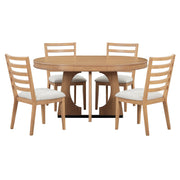 Round Dining Table Set For 4 With Chairs