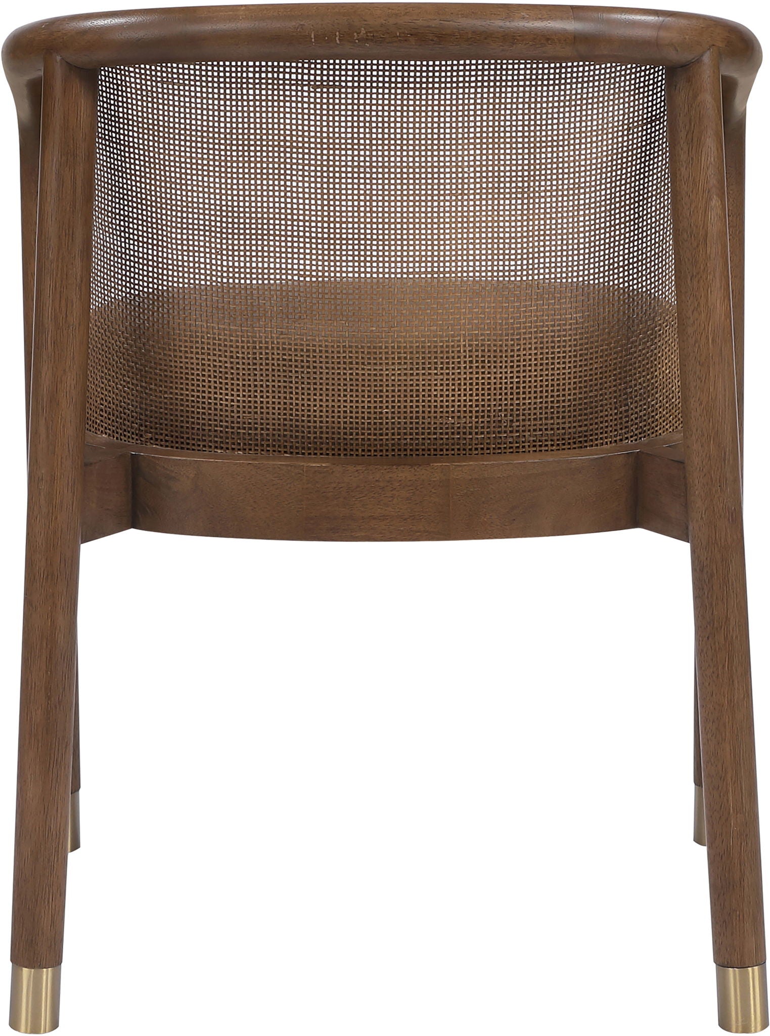 Sylvan - Vegan Leather Dining Chair (Set of 2) - Brown Frame