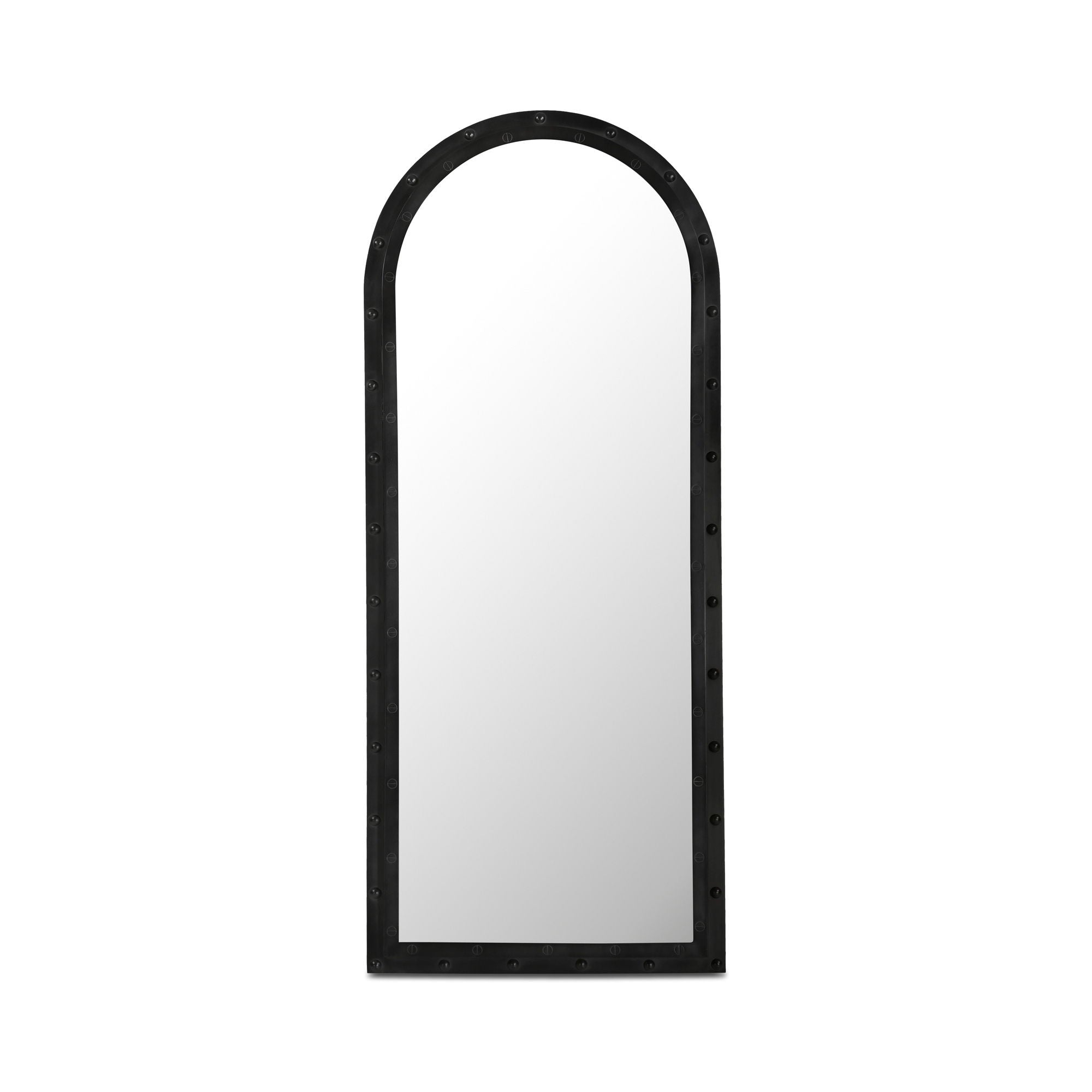 Hughes - Floor Mirror - Gray