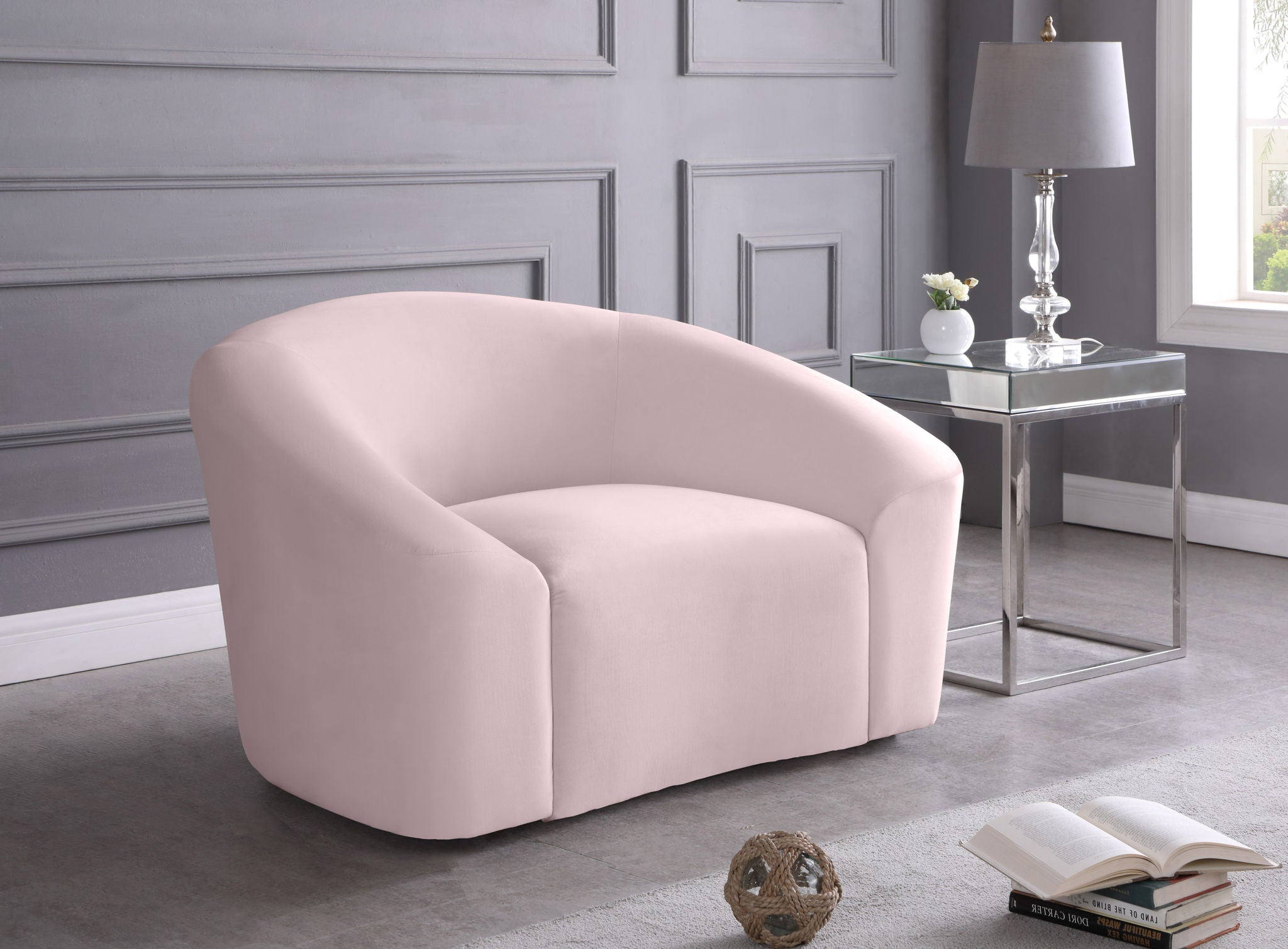 Riley - Velvet Arm Chair