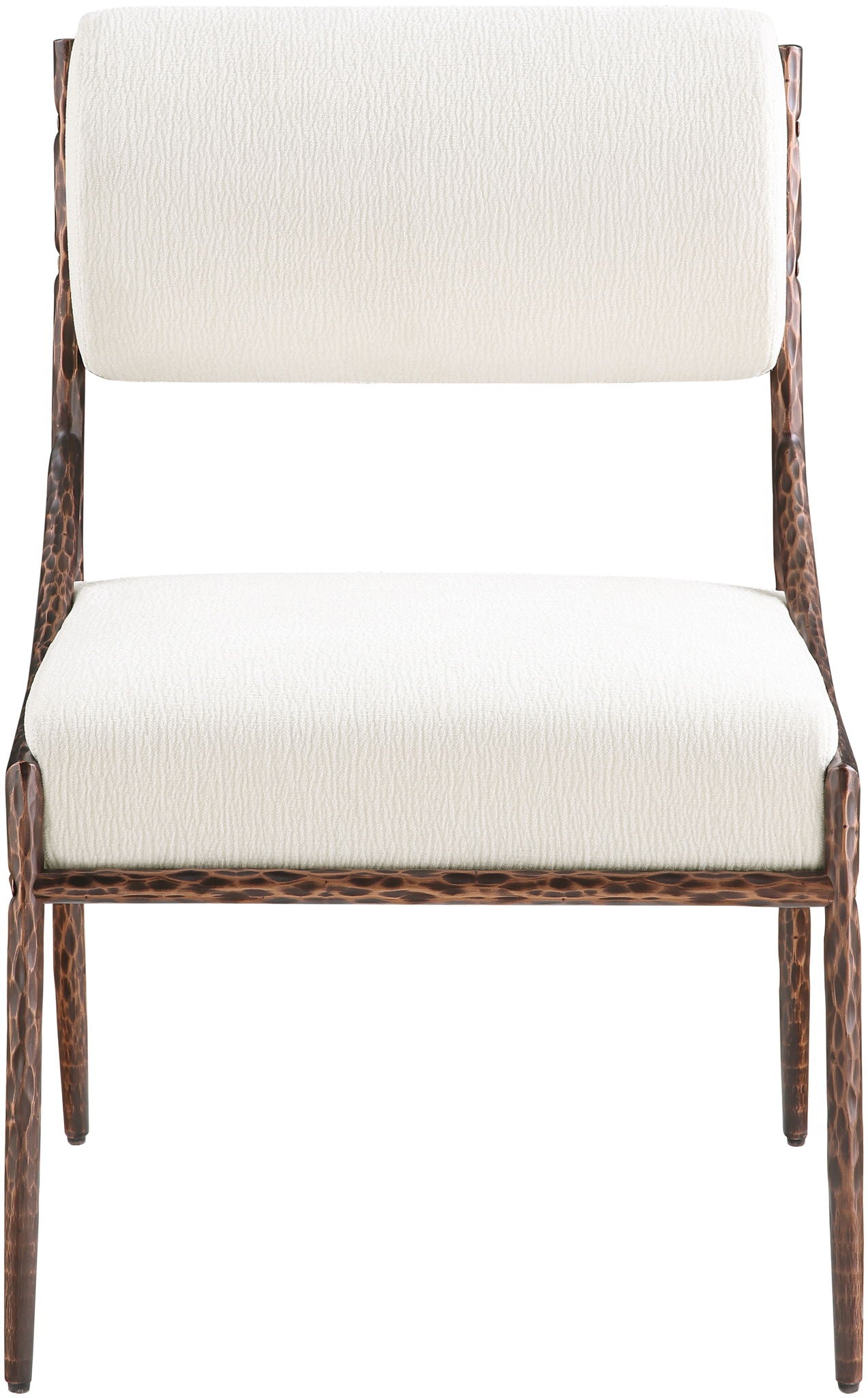 Bastille - Upholstered Dining Side Chair (Set of 2) - Bronze Frame