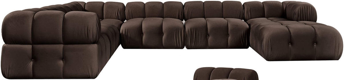 Orin - 7 Piece Modular Sectional (3 Modular Chairs, 3 Corner Chairs & Ottoman)