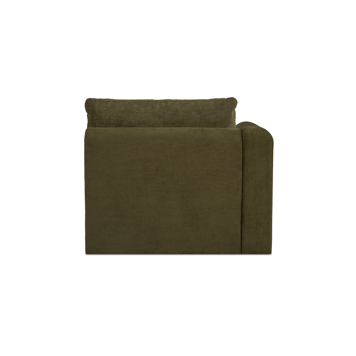 Swift - Left Arm Facing Chair - Dark Green
