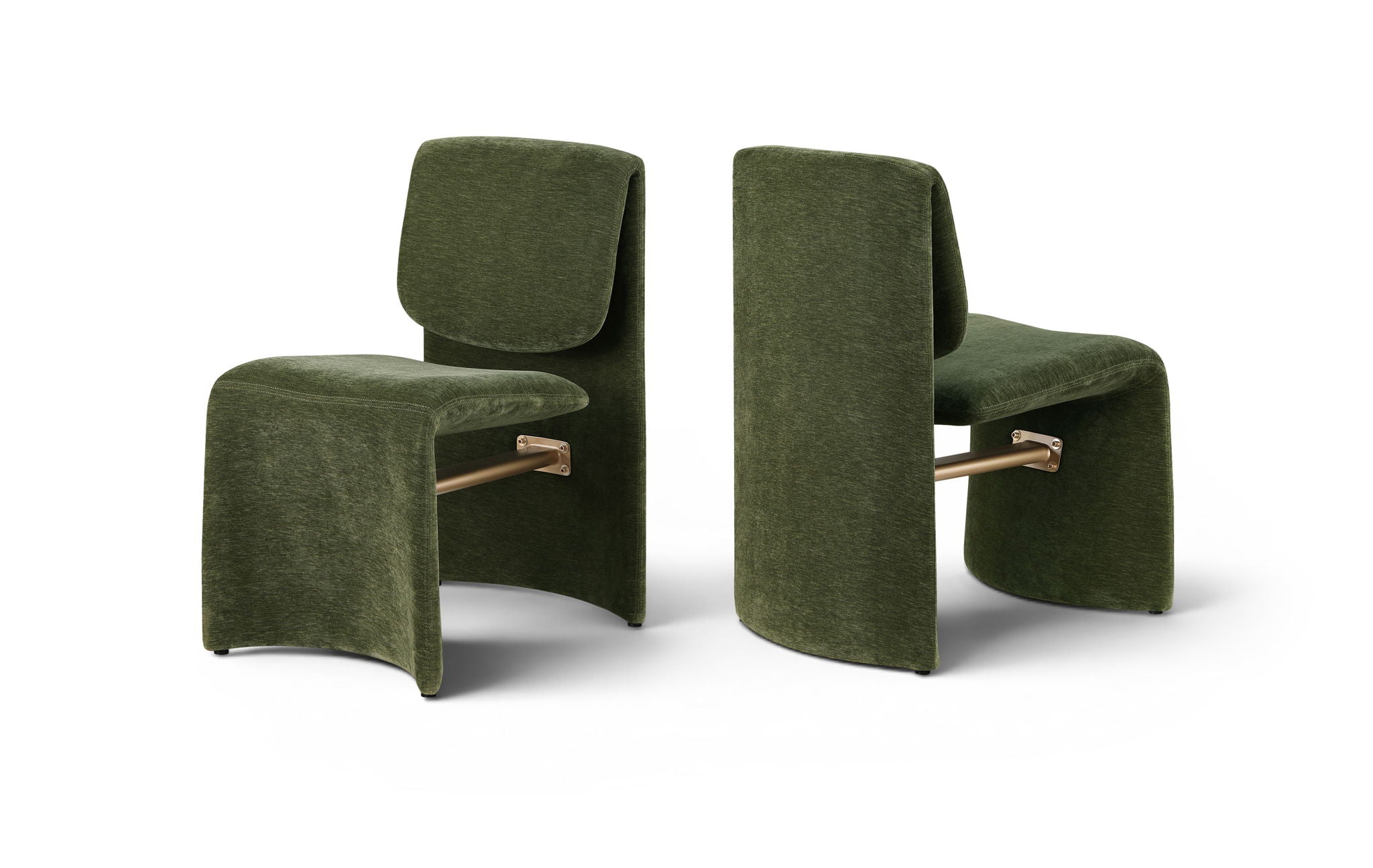 Slique - Performance Fabric Upholstered Dining Chair (Set of 2)