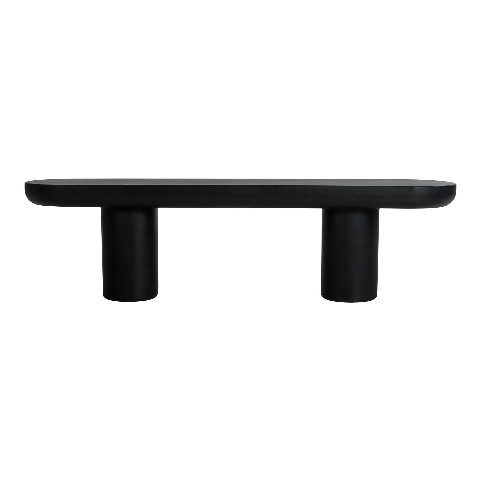 Rocca - Bench Concrete - Black
