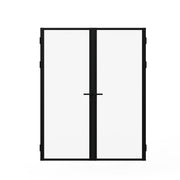Door Slab Frame Door For Closet Pantry - Black