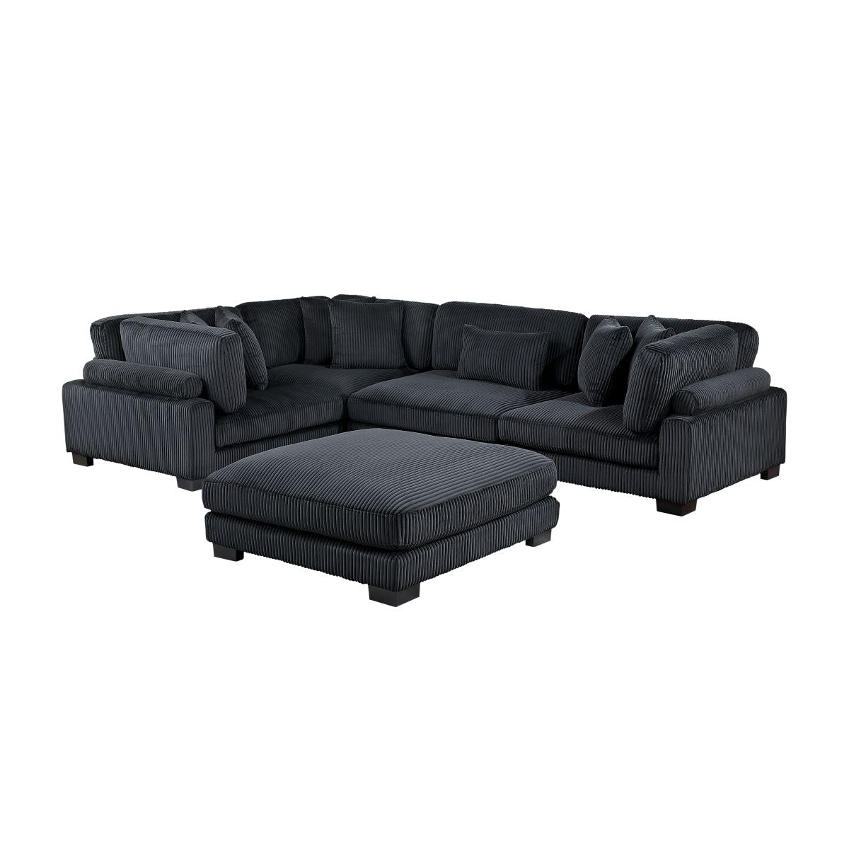 Traverse - Sectional With Ottoman