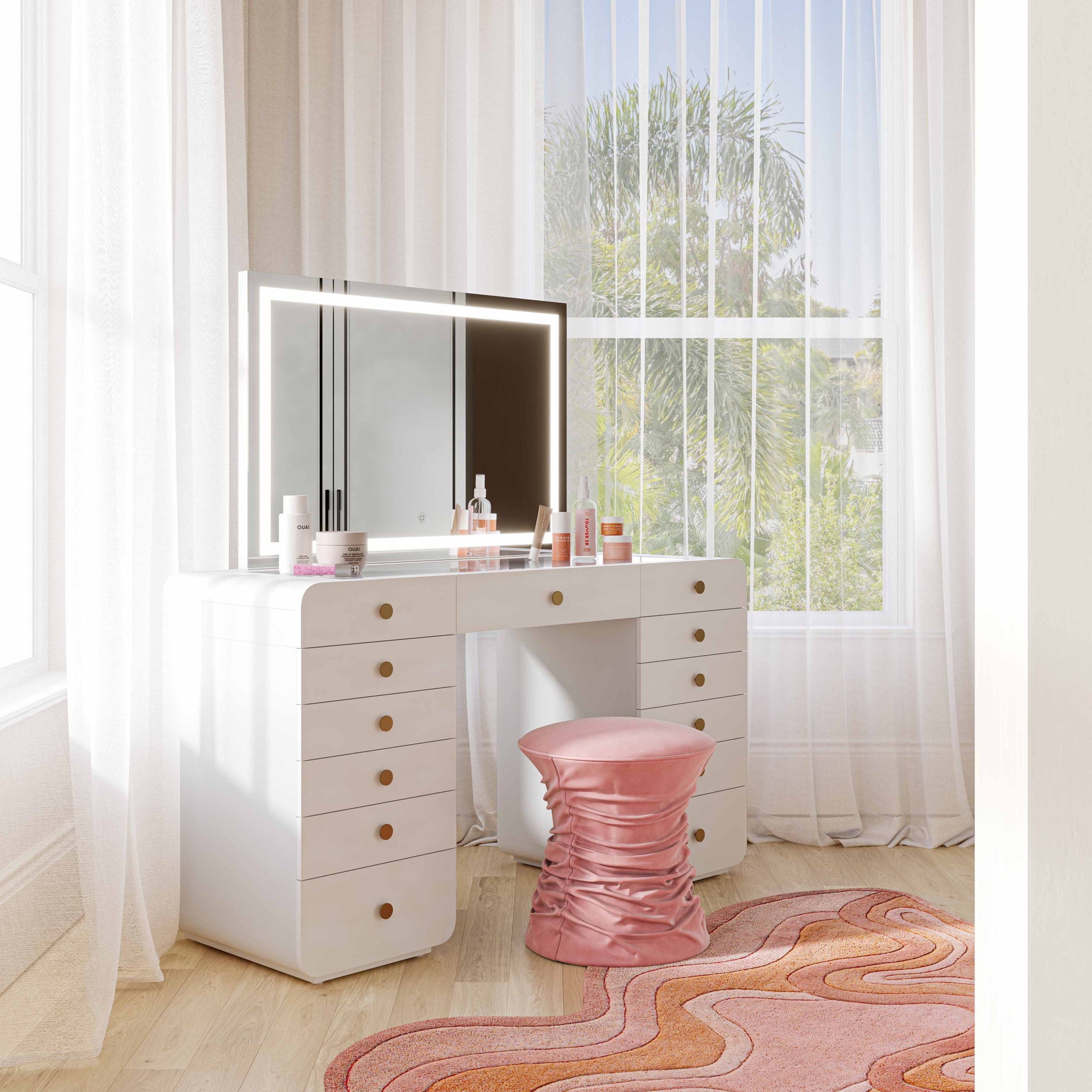 Lola - LED Panel Vanity Mirror