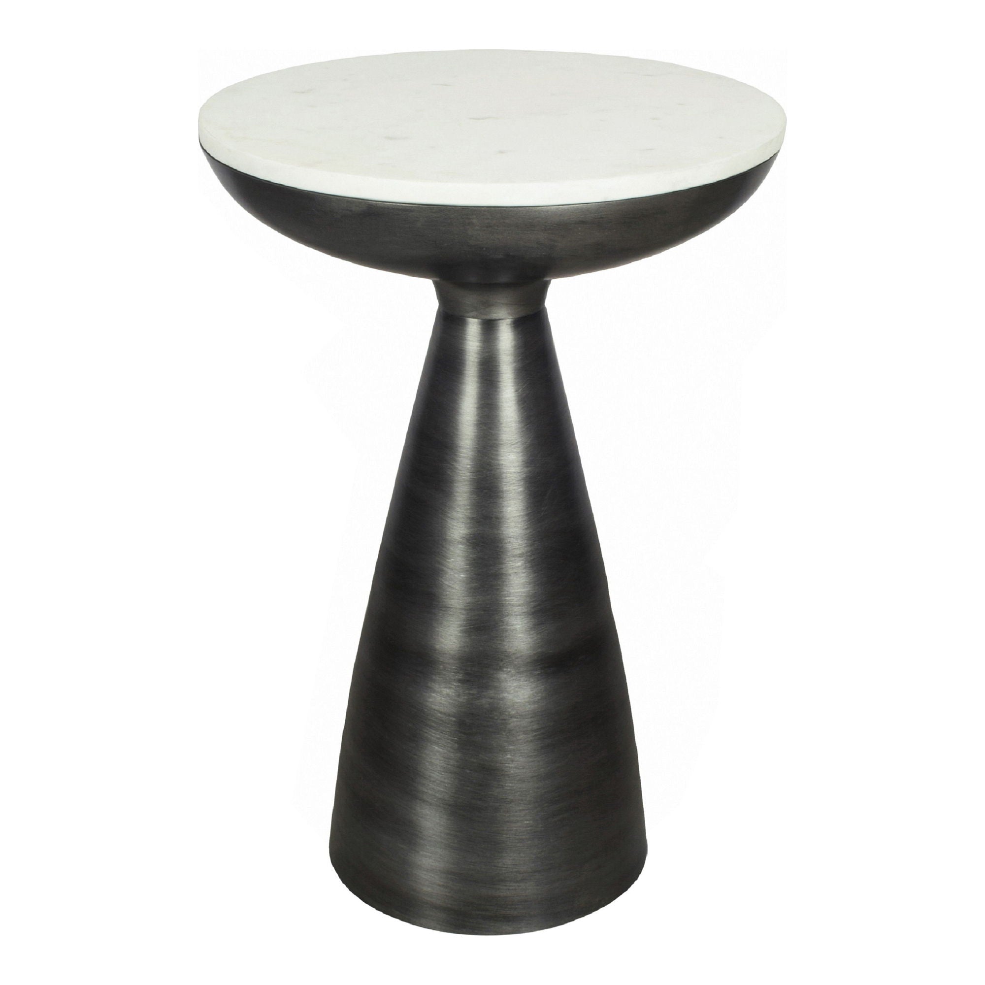 Font - Side Table - White Marble