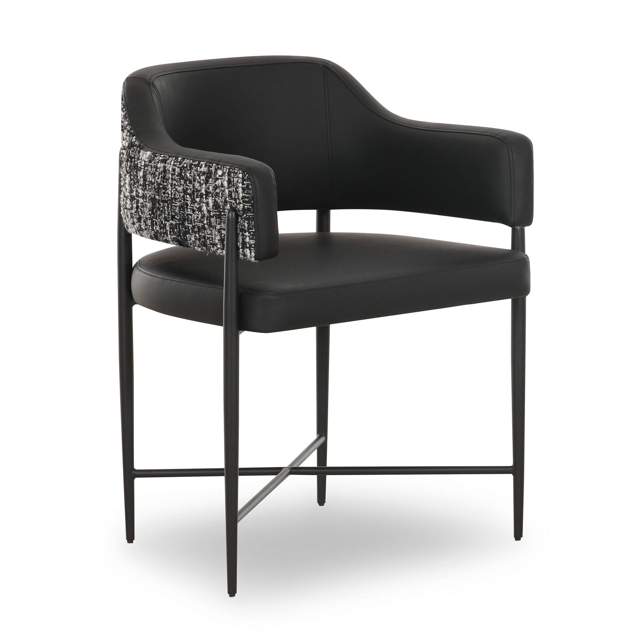 Sezanne - Vegan Leather 2-Tone Dining Chair