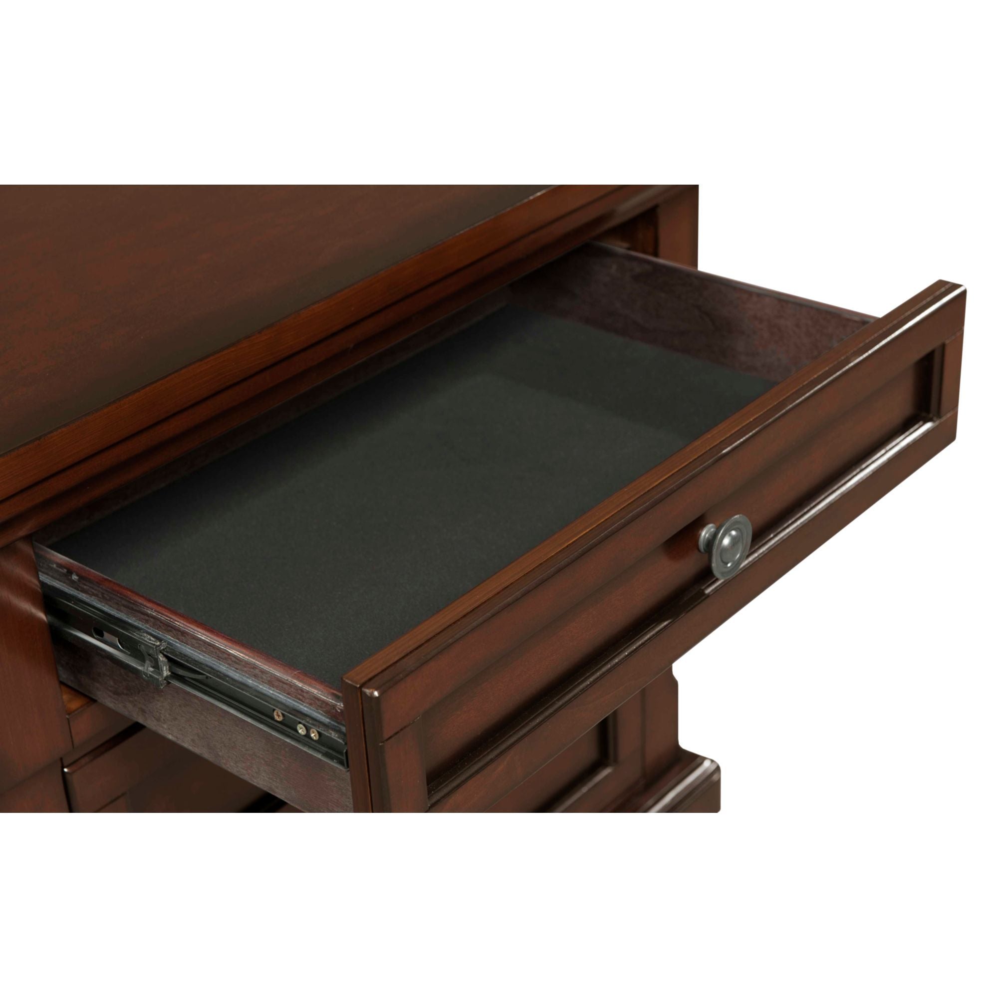 Kingston - Nightstand With Power - Walnut