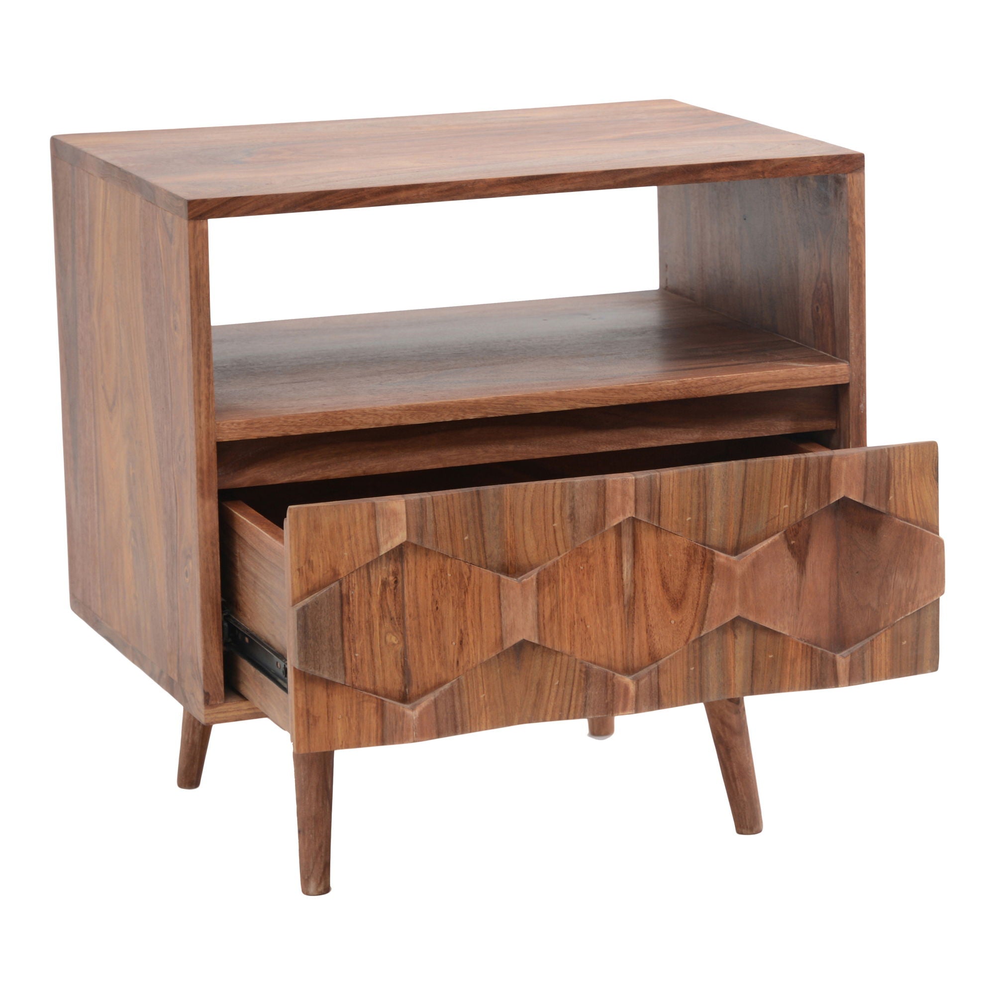 O2 - Nightstand - Brown