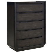 Bangor - 5 Drawer Bedroom Chest - Black