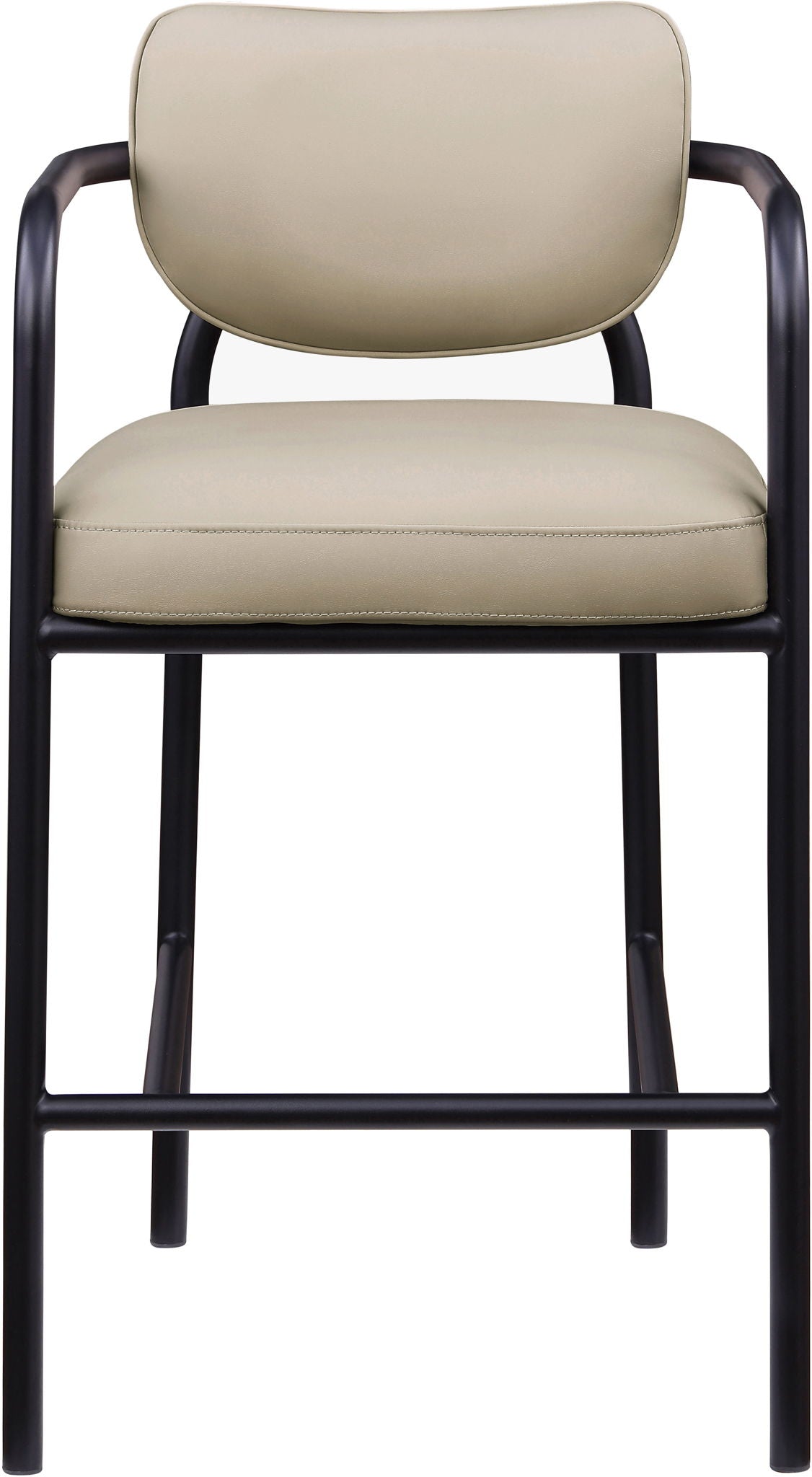 Serava - Vegan Leather Upholstered Bar Stool