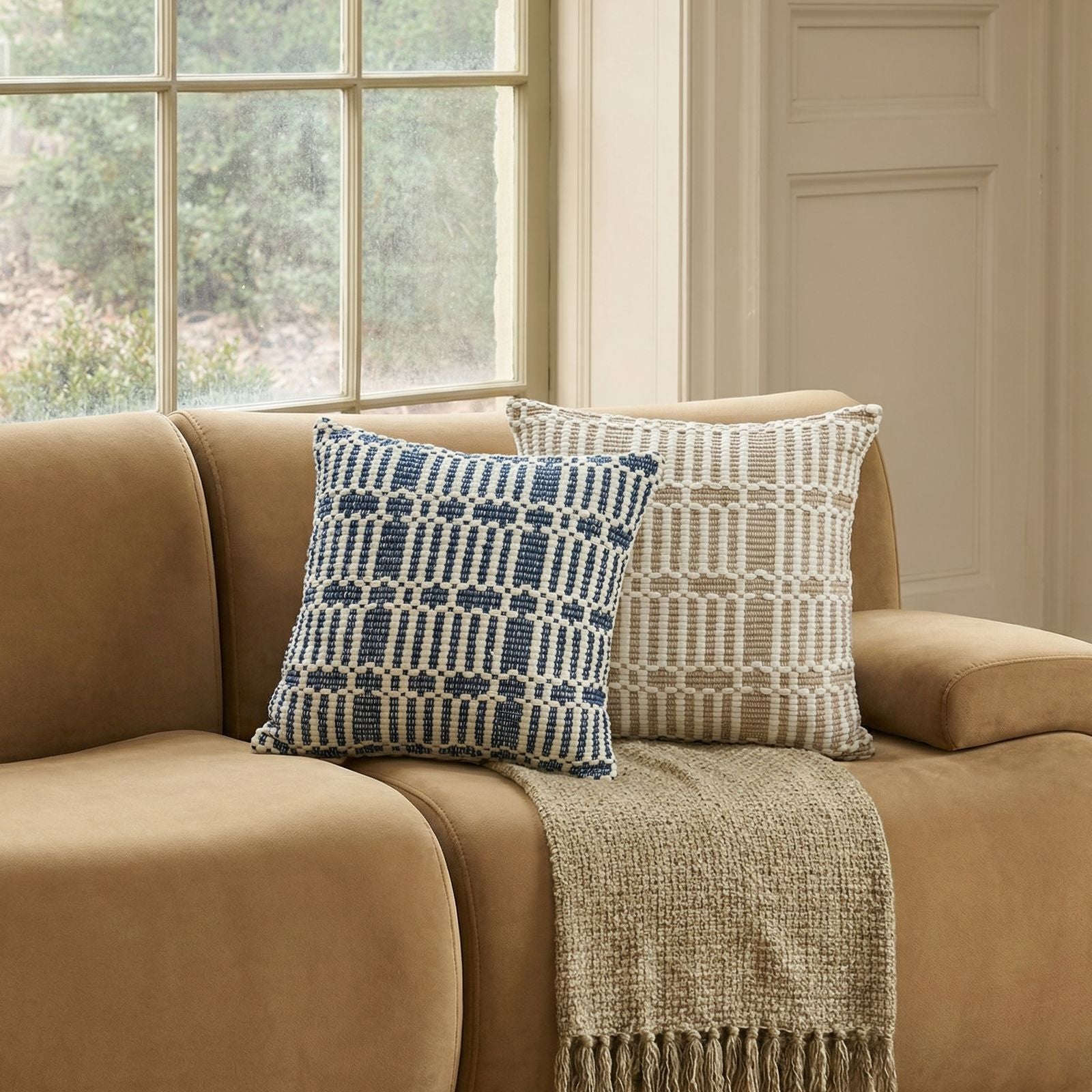 Maresh - 20"  Square Woven Pillow (Cover)