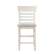 Alburgh - Counter Height Chair (Set of 2) - Light Gray