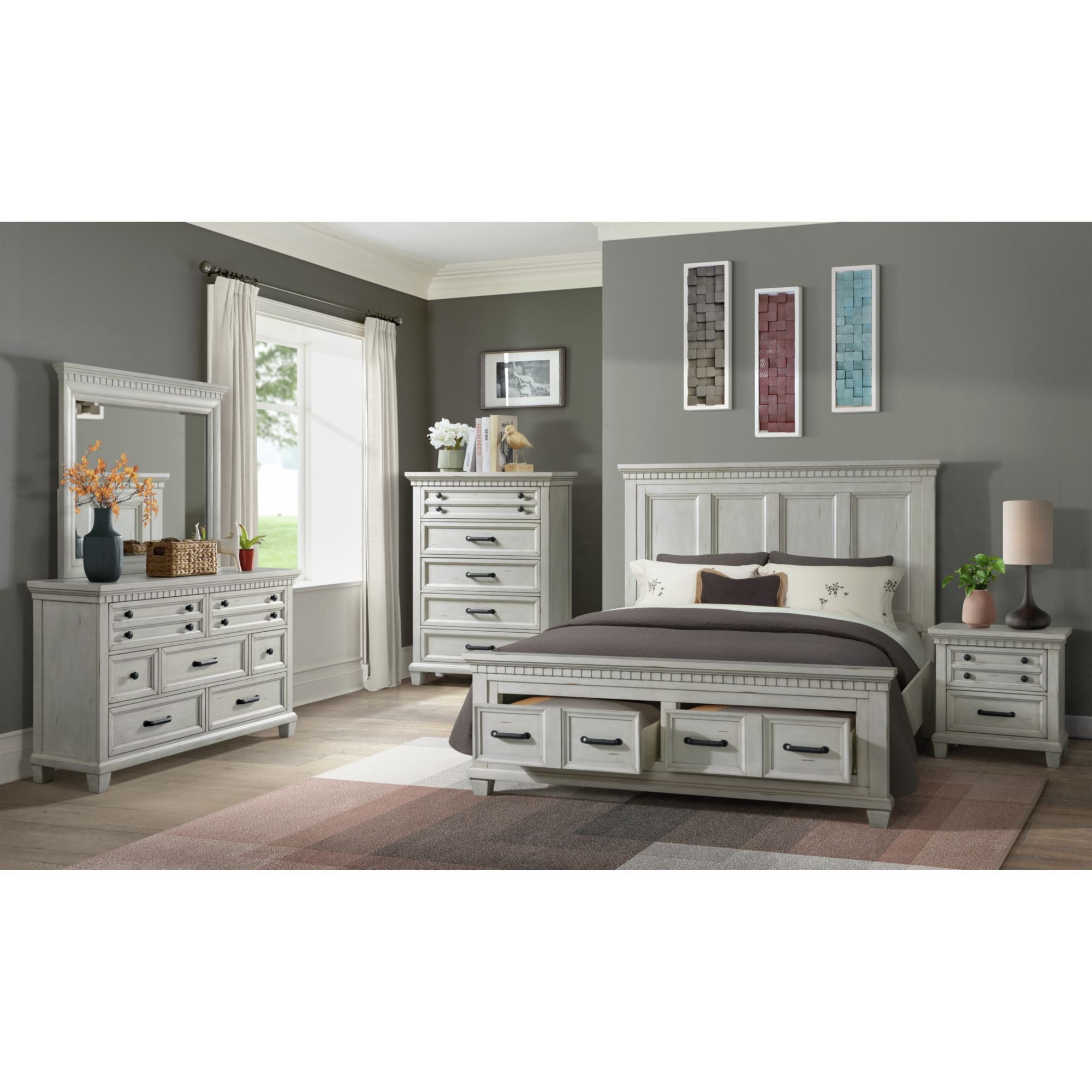 Mccoy - Dresser & Mirror Set