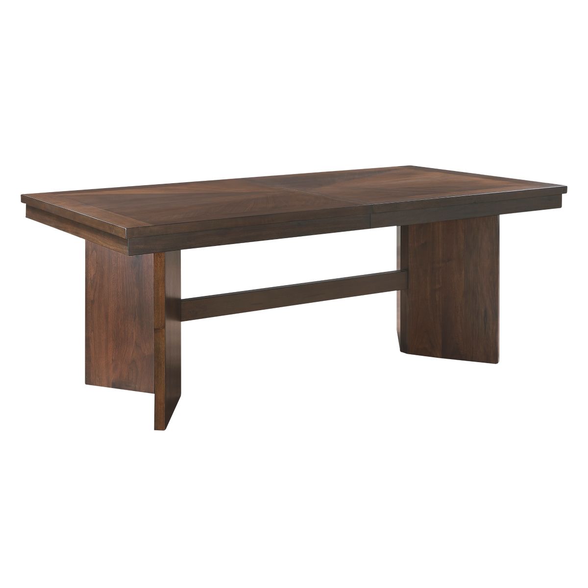 Franco - 5 Piece Dining Room Set (Table & 4 Side Chairs) - Walnut / Gray