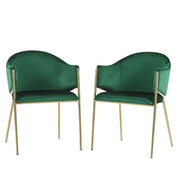 Modern Upholstered Dining Chair With Frame And