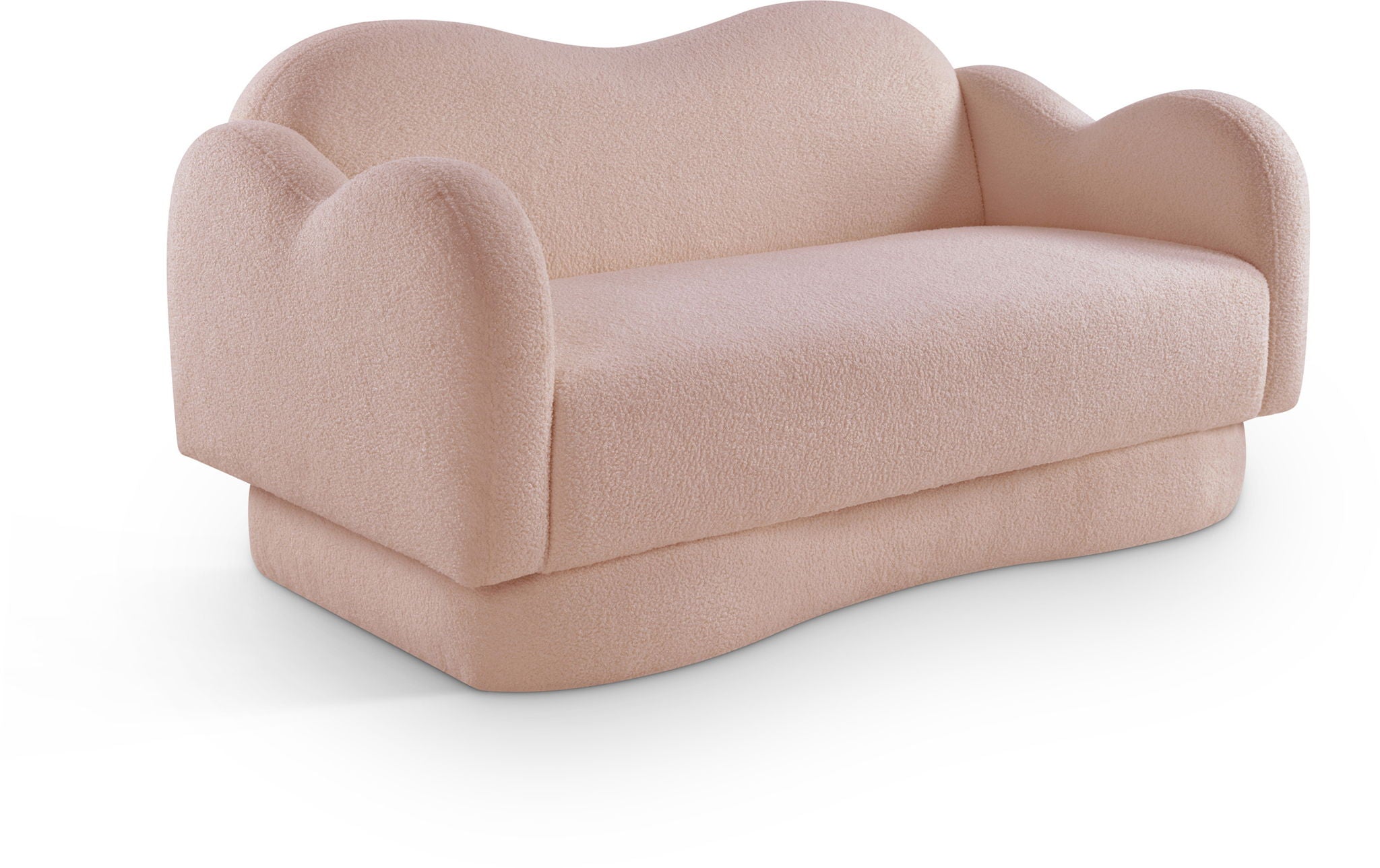 Bloom - Teddy Fabric Loveseat