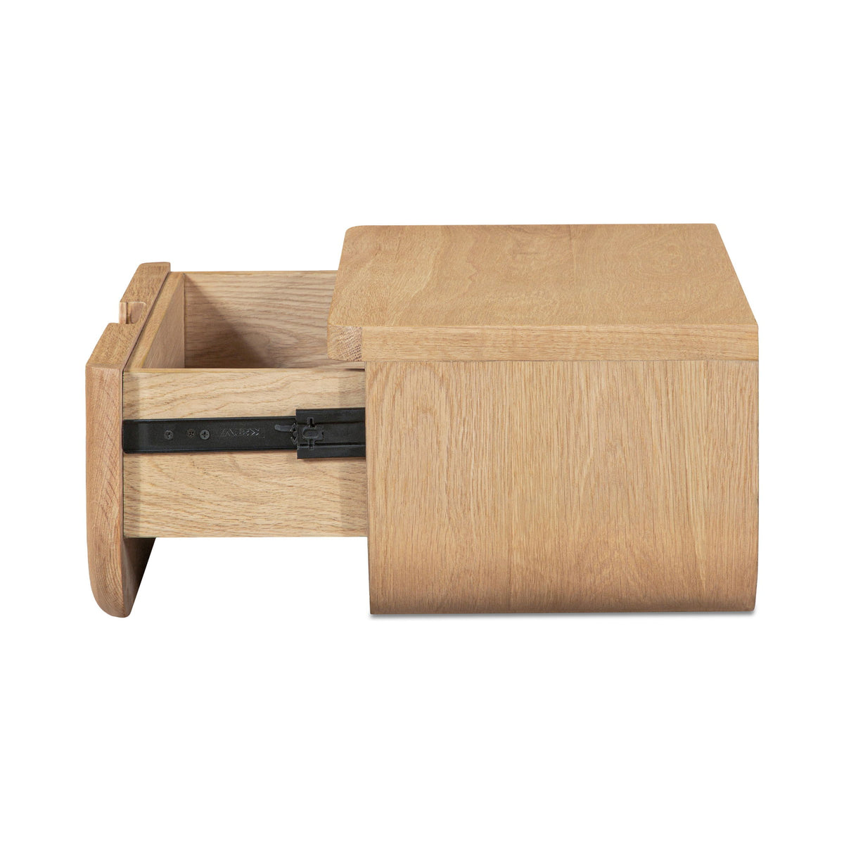 Hettie - Floating Nightstand - Natural / Brown