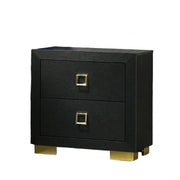 Nightstand, Bedside Table - Black