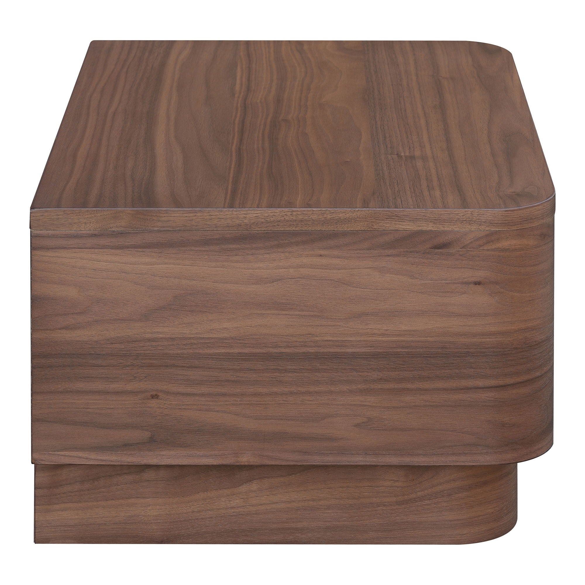 Round Off - Nightstand - Walnut
