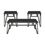 Gaffney - 3 Piece Pack Occasional Set - Black