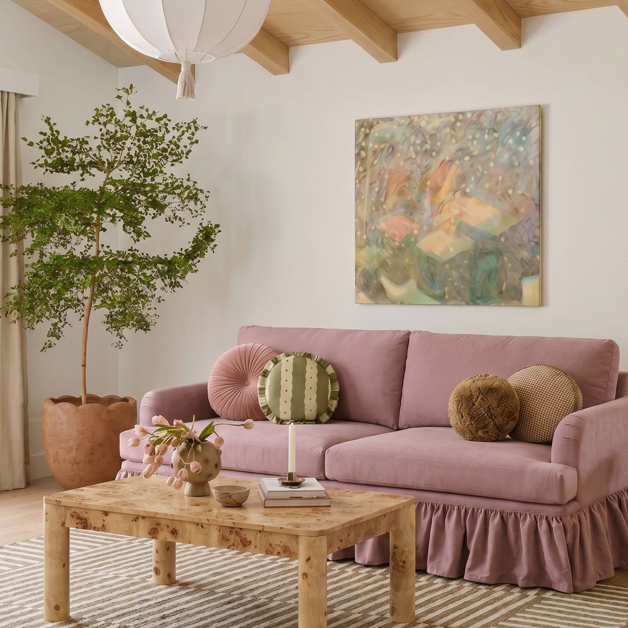 Gertrude - Upcycled Performance Fabric Sofa