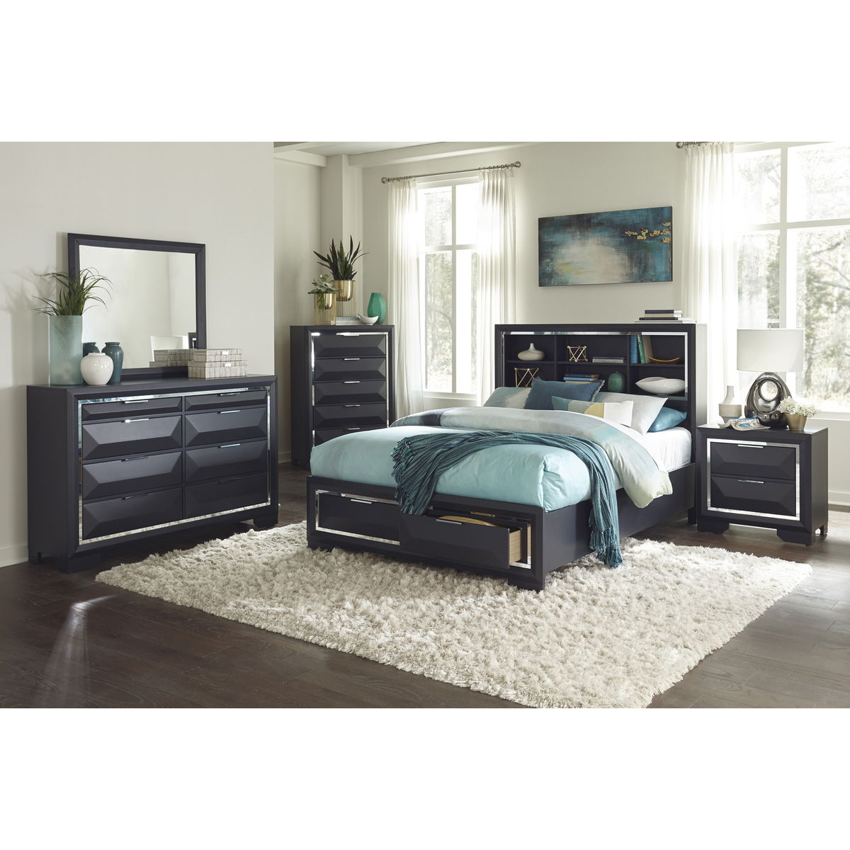 Rosemont - Mirror - Midnight Blue