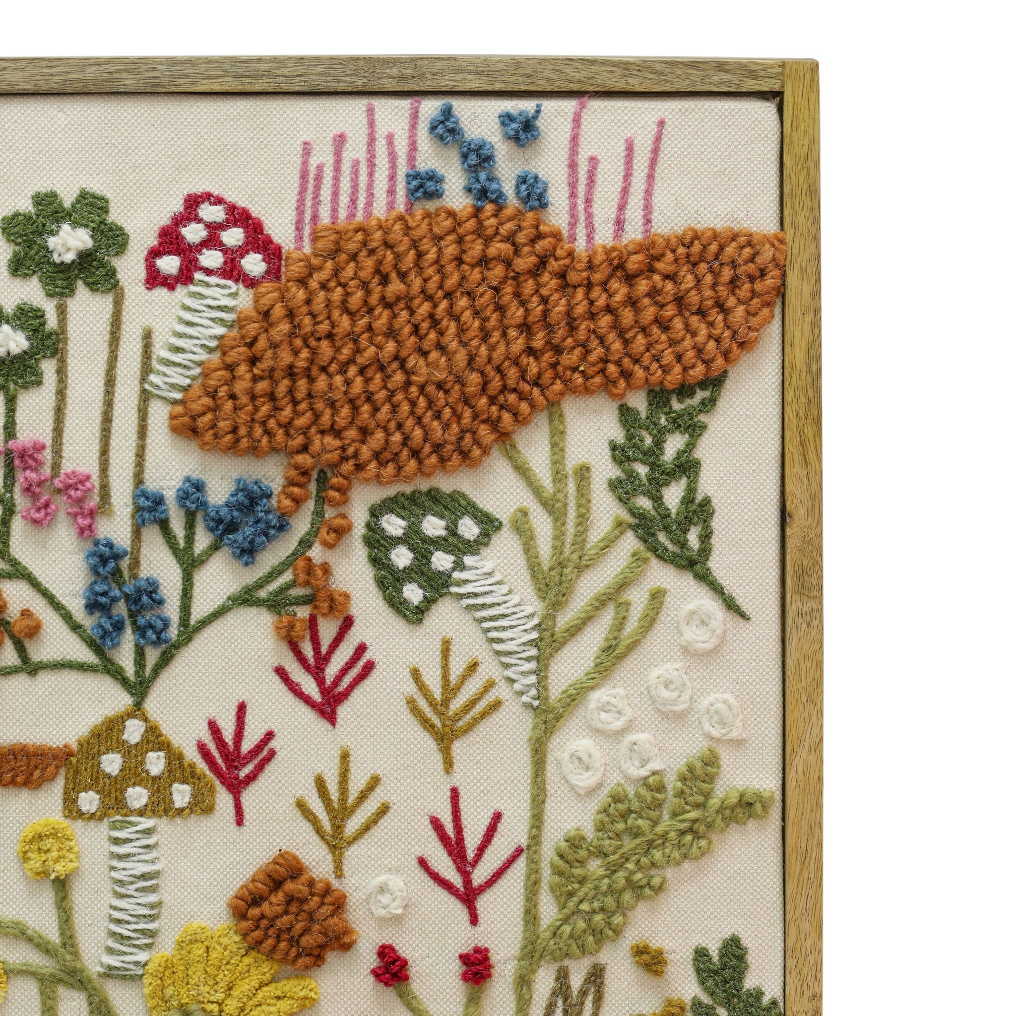 Muro - "Forage" Embroidered Wall Art