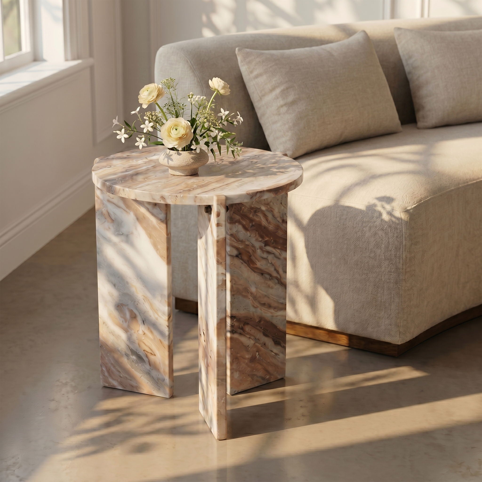 Vernazza - Genuine Marble Table