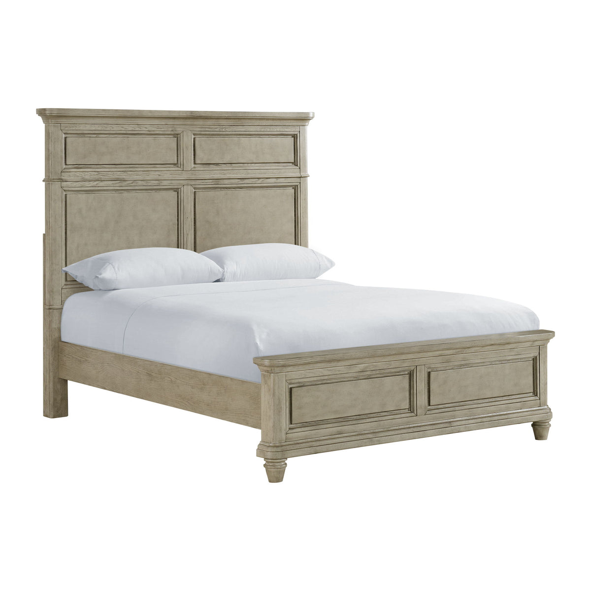 Whit-Ash - Panel Bedroom Set