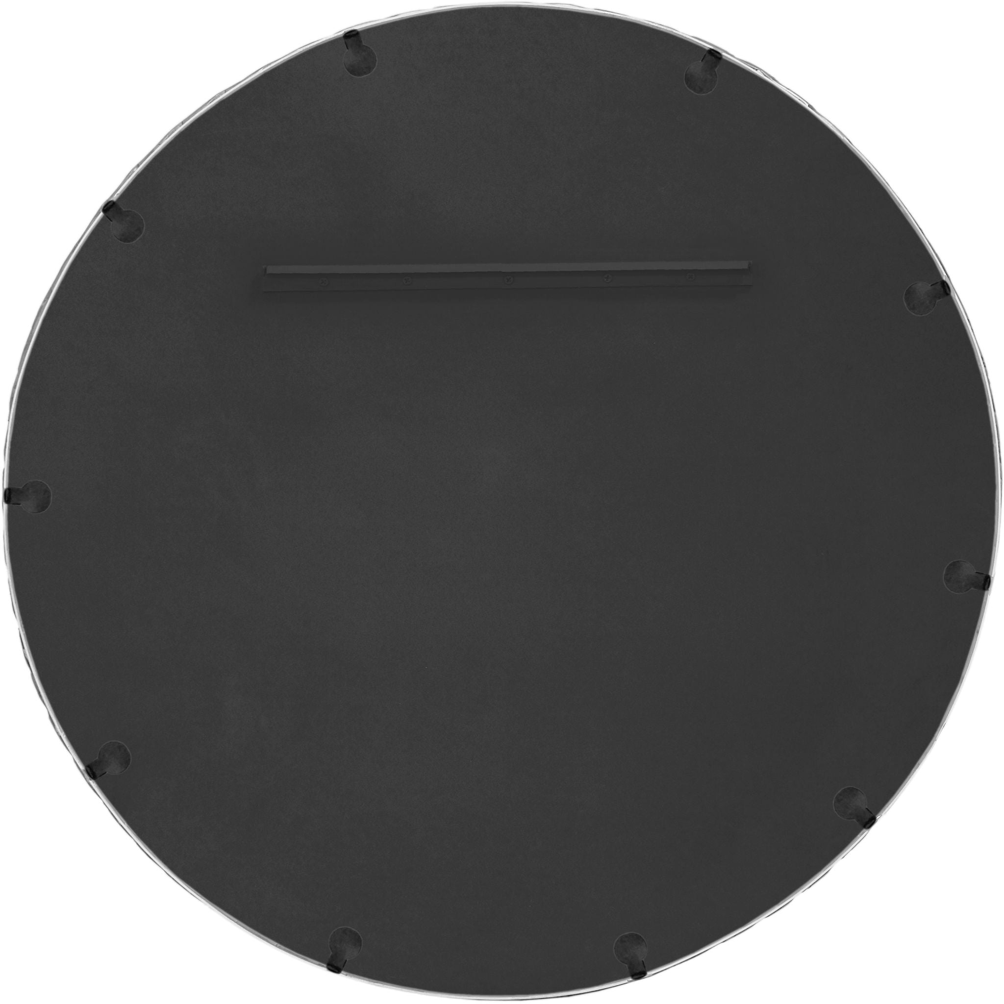 Hammer - Round Iron Mirror
