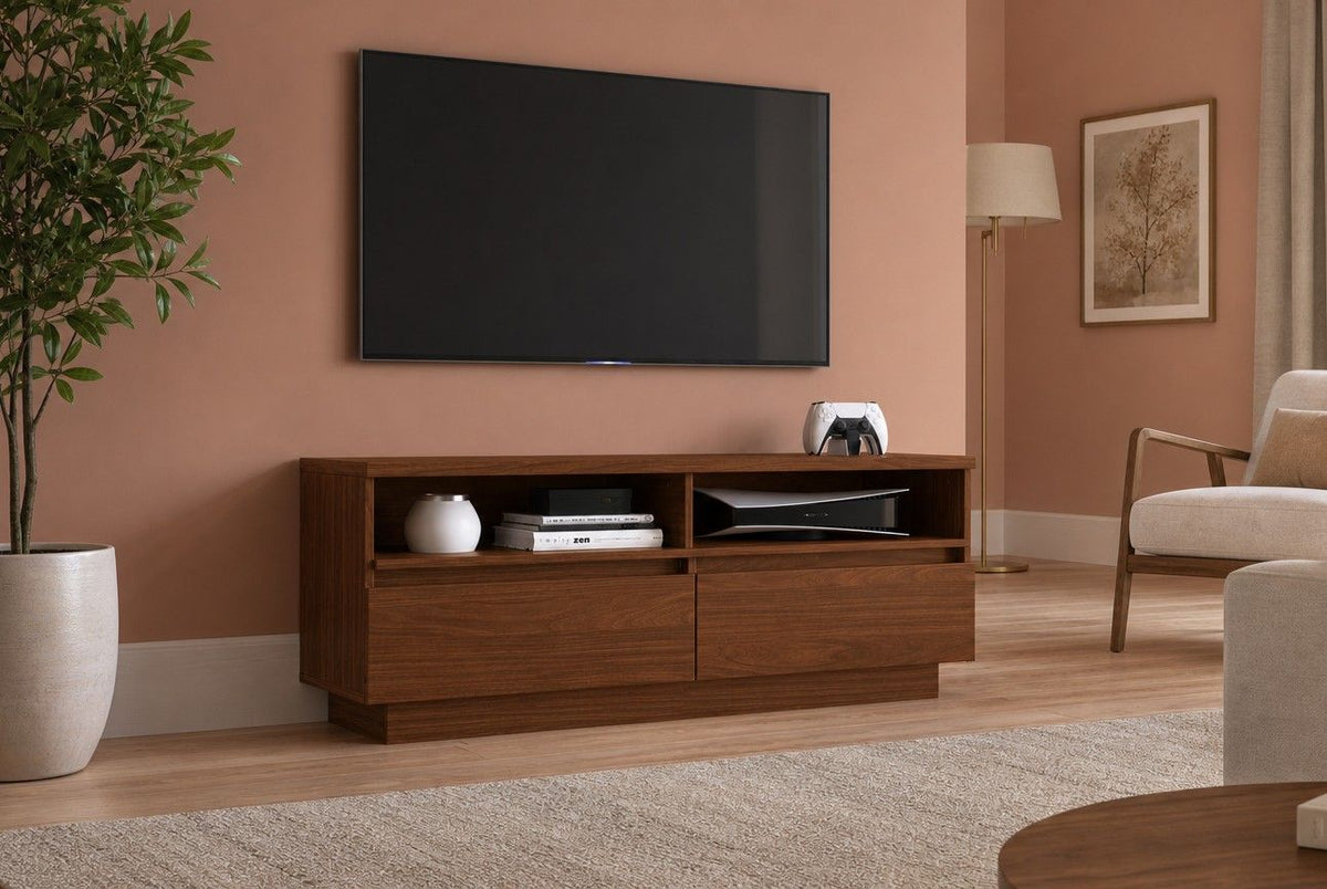 TV Stand For TVs Up To 50" With 2 Drawers