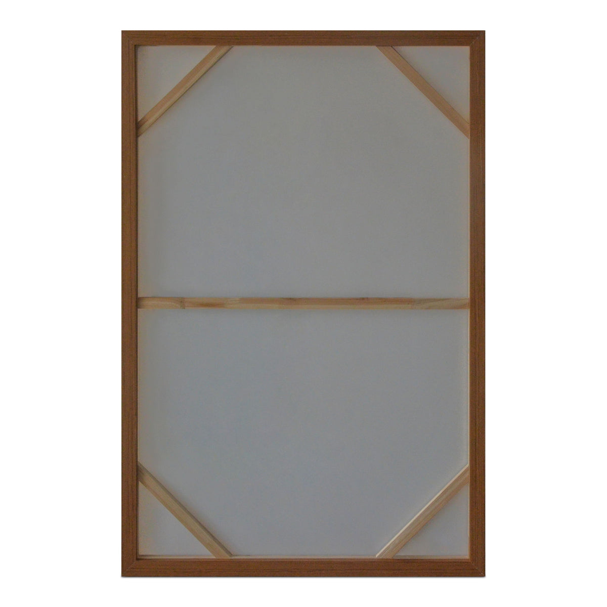 Sage - Framed Painting - Beige