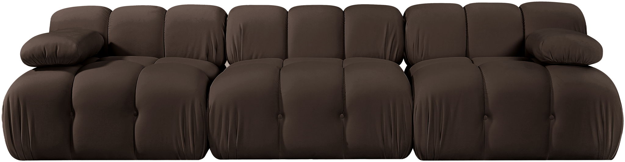 Orin - Velvet 3 Piece Modular Sofa