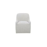 Maisie - Rolling Dining Chair - Flecked Oat